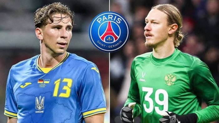 Ukrainalik yulduz PSJda rossiyalik darvozabon bilan muloqot qilmayapti