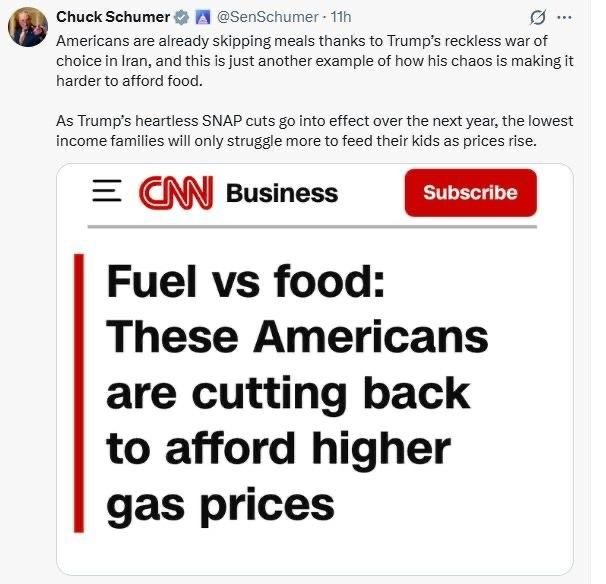 Amerikaliklar oziq-ovqat xarajatlarini qisqartirishga majbur bo‘lmoqda