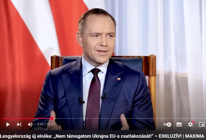 Польшанинг янги сайланган президенти Украинанинг ЕИга аъзо бўлишига қарши
