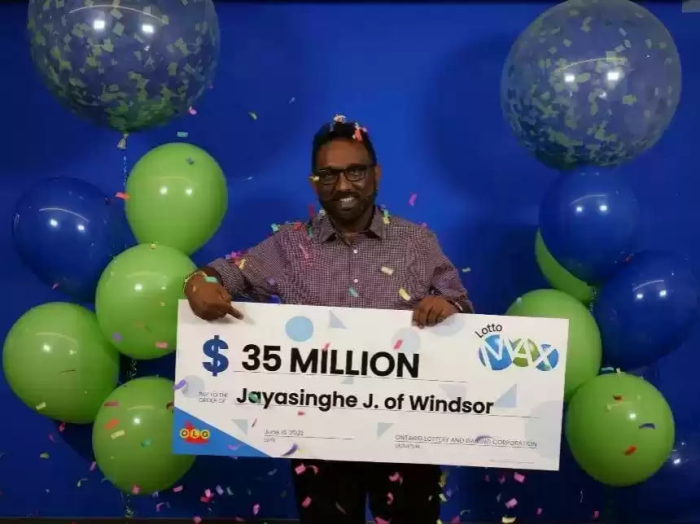Канадалик эркак лотереяда 35 миллион доллар ютиб олди