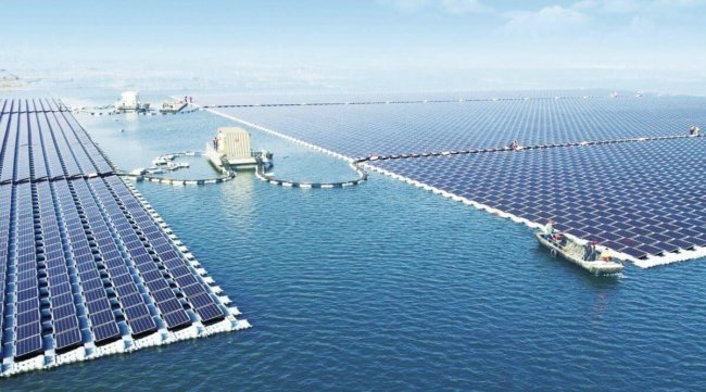 Xitoyda oynali quyosh elektr stansiyasi ishga tushirildi