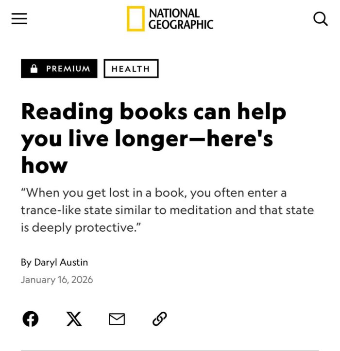 Тадқиқот: Китоб ўқиш умрингизни узайтиради