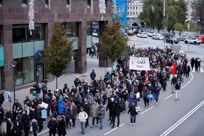 Berlinda Falastinni qo‘llab-quvvatlagan namoyishda 10 kishi hibsga olindi