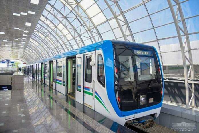 Toshkent metropolitenining yerusti yo‘nalishidagi ikki bekat oralig‘ida poyezd harakati to‘xtatildi