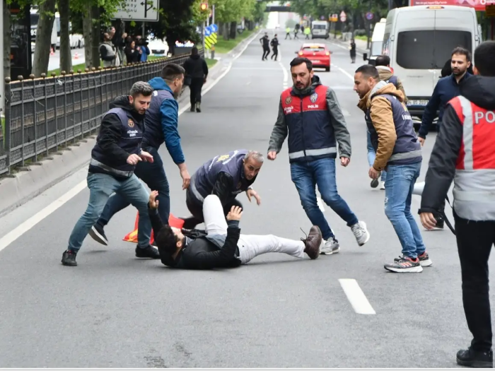 1 may kuni Turkiyada katta norozilik namoyishi bo‘lib o‘tdi
