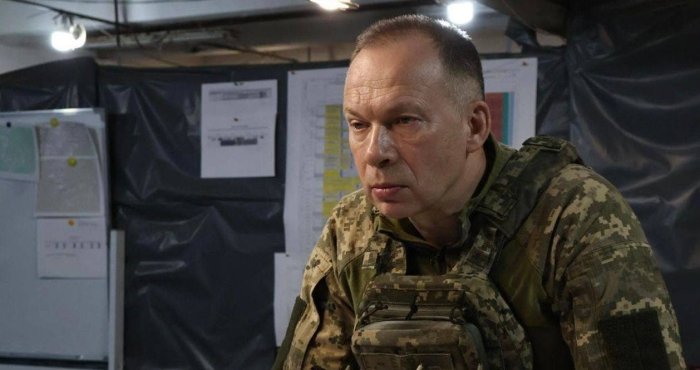 Sirskiy Ukraina qurolli kuchlari bosh qo‘mondoni sifatida ilk bayonotini berdi