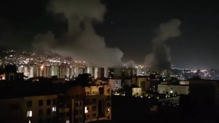 Eron raketalari Isroil Milliy xavfsizlik vazirligi binosiga kelib tushdi