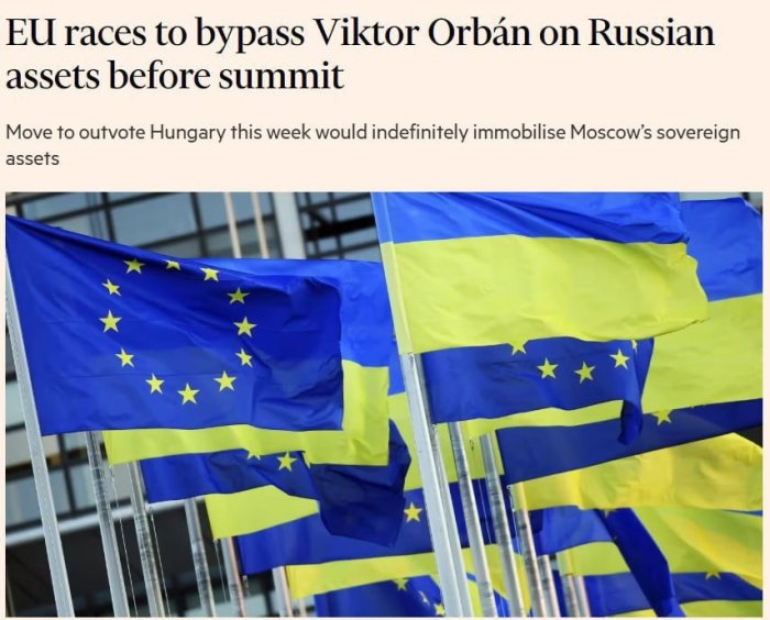 EI Rossiya aktivlarini cheklanmagan muddatga bloklashni rejalashtirmoqda — FT