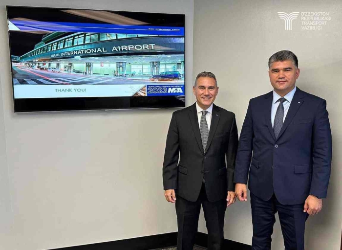 Тошкент ва Майами ўртасида мунтазам авиақатновларни йўлга қўйиш муҳокама қилинди