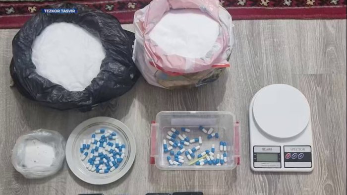 Тошкент вилоятида хориждан олиб келинган синтетик наркотик моддалар фош этилди