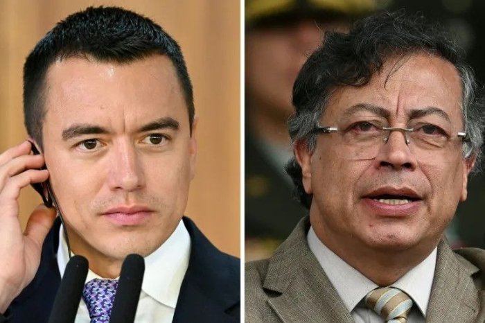 Колумбия ва Эквадор ўртасидаги савдо уруши кескинлашди