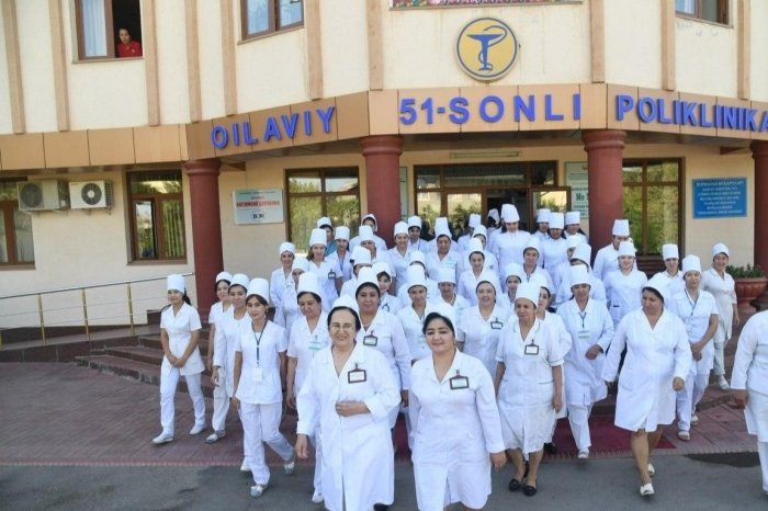 Давлат тиббиёт муассасалари 5 кунлик иш ҳафтаси режимига ўтказилди