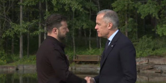 Zelenskiy Kanadadagi Kananaskis shahrida bo‘lib o‘tayotgan G7 sammitiga yetib keldi