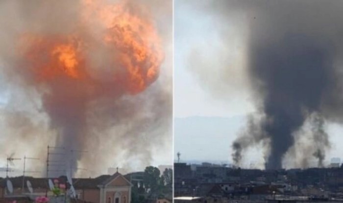 Rimdagi portlashda jarohatlanganlar soni 45 kishiga yetdi (video)