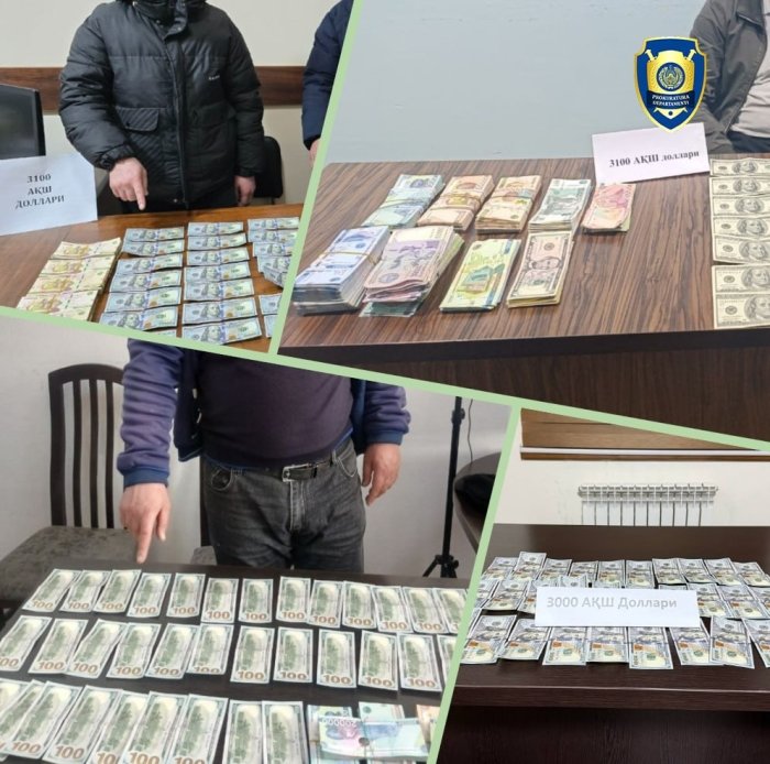Тошкент шаҳри, Навоий, Қашқадарё, Наманган, Бухоро ва Тошкент вилоятларида валюта айирбошлаш билан шуғулланиб келган шахслар ушланди