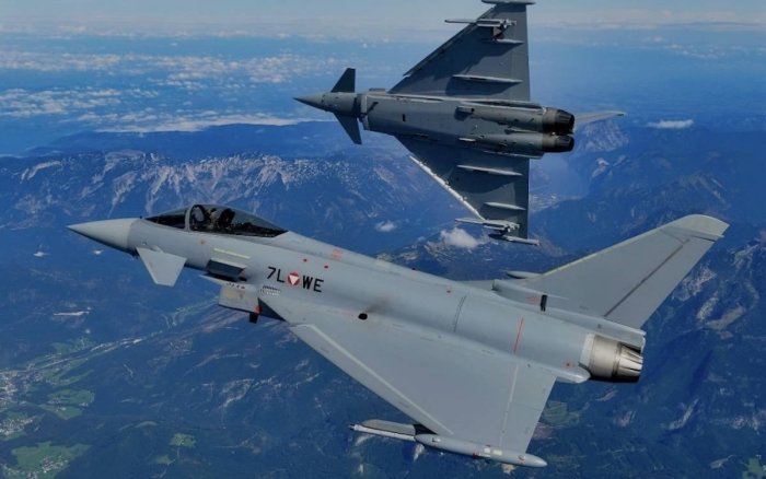 Лондон Eurofighter Typhoon самолётларини ишлаб чиқаришни тўхтатди