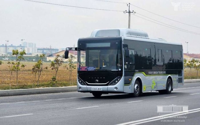 Фарғонада метан йўқлиги сабаб автобуслар қатнамаган