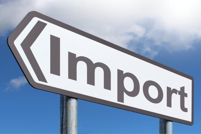 O‘zbekistonning import hajmi qanchani tashkil etdi?