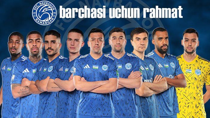 «Навбаҳор» сафини 9 нафар футболчи тарк этди