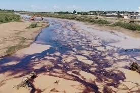 Сурхондарёдаги сув ҳавзаларидан бири нефтга ўхшаш модда билан ифлосланди