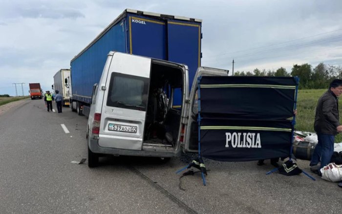 Qozog‘iston-Rossiya chegarasi yaqinida avtobusning halokatga uchrashi oqibatida olti kishi halok bo‘ldi