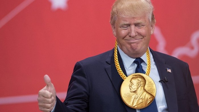 "Trampga Ukrainada tinchlik emas, balki Nobel mukofoti kerak"