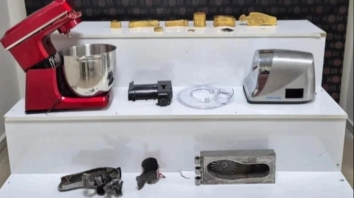 Oltin kontrabandasi: Turkiyada go‘sht maydalagich ichidan 21,5 kg oltin topildi Oltin kontrabandasi: Turkiyada go‘sht maydalagich ichidan 21,5 kg oltin topildi