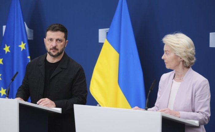Эртага Украина ўз тақдирини ҳал қилади, - Урсула фон дер Леен