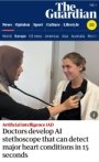 Endi shifokorlar yurak xastaliklarini 15 soniyada aniqlay oladi