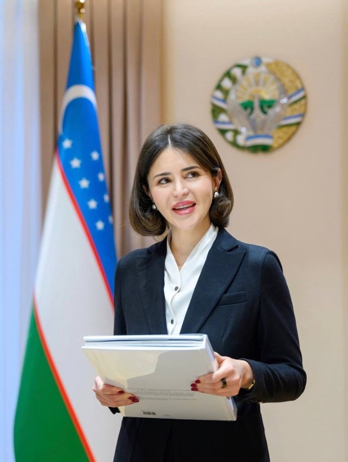 Shahnoza Mirziyoyeva “Yangi avlod yetakchisi” sifatida e’tirof etildi