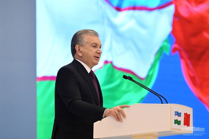 O‘zbekiston Prezidenti O‘zbekiston-Xitoy investisiya forumida ishtirok etdi