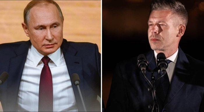 Kreml Vengriya muxolifati rahbarini tabriklashdan bosh tortdi