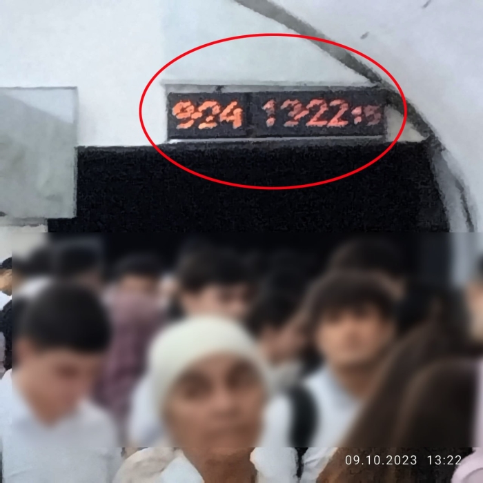 Чилонзор метро бекатида йўловчилар 9 дақиқадан зиёд поезд кутишди(ми)? Чилонзор метро бекатида йўловчилар 9 дақиқадан зиёд поезд кутишди(ми)?