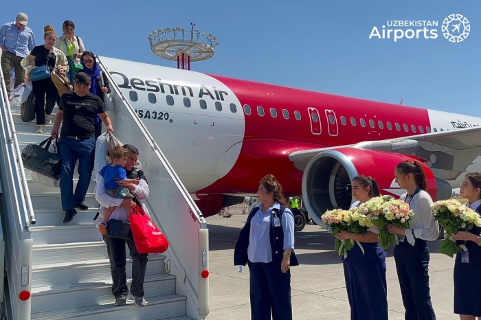 Теҳрондан учаётган самолёт Тошкент халқаро аэропортига қўнди