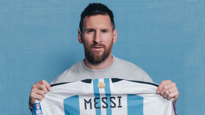 Messi JCH-2022'da foydalangan liboslarini juda katta pulga sotadi