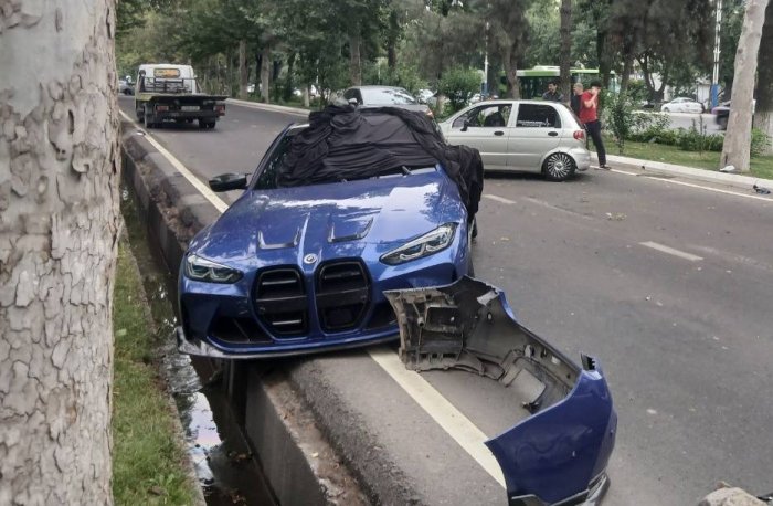 Chilonzorda BMW va Matiz to‘qnashdi