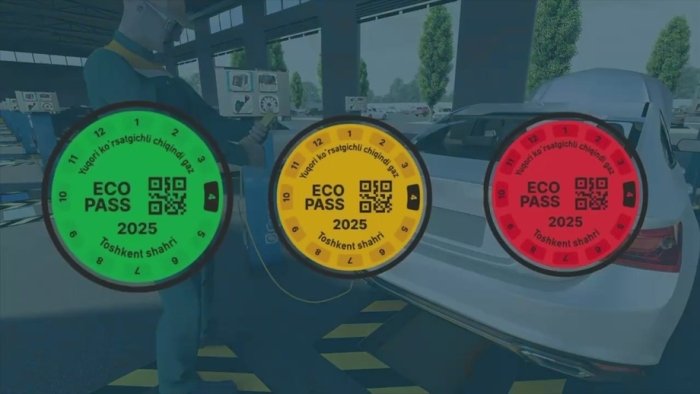 Ekologik stikerni onlayn rasmiylashtirish yo‘lga qo‘yildi