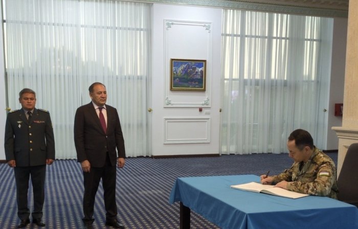 Қозоғистон ҳарбий хизматчиларининг ҳалок бўлгани муносабати билан таъзия билдирилди