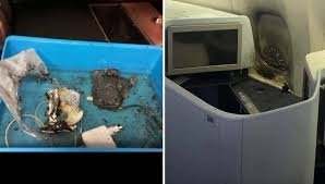 Атлантика океани устида учиб кетаётган самолётда пауэрбанк портлаб кетди