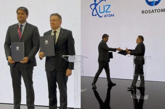 Россия Ўзбекистонда катта ва кичик қувватли 2 та АЭС қуради.