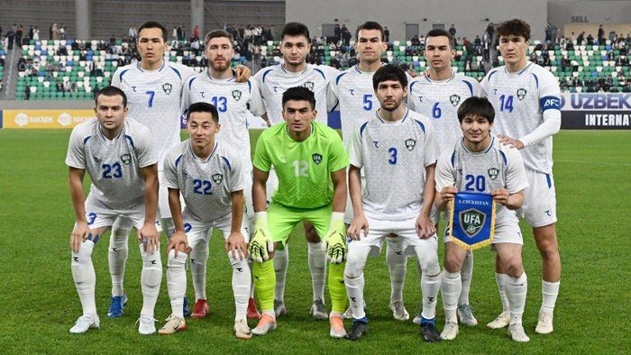 O‘zbekiston terma jamoasining Urugvayga qayrshi qaydnomasi ma’lum bo‘ldi