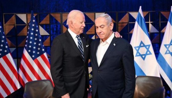 Bayden Netanyaxuga yordamni to‘xtatish bilan tahdid qilmoqda