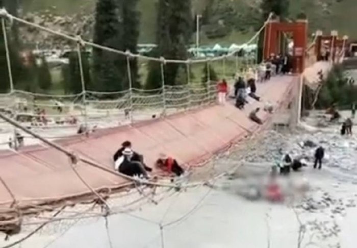 Xitoyda osma ko‘prik uzilishi oqibatida 5 kishi halok bo‘ldi