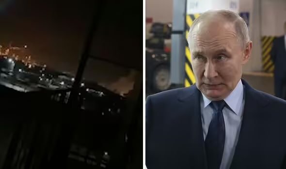 Daily Express: Putin Ukrainaning bir oy ichida ikkinchi marta kuchli dron hujumidan so‘ng dovdirab qoldi