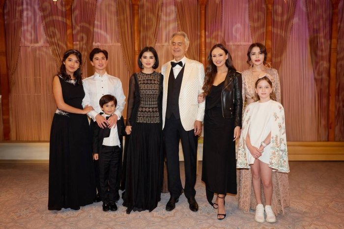Saida Mirziyoyeva Andrea Bochelli konsertida ishtirok etdi