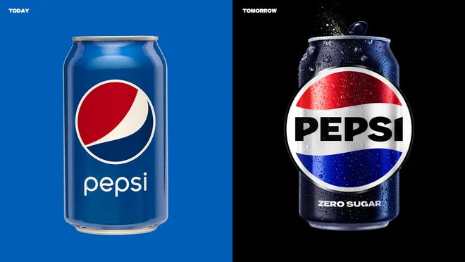 Pepsi логотипида нималар ўзгарди?