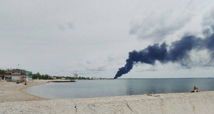 Qrimdagi anneksiya qilingan neft terminaliga zarba berildi – UQK