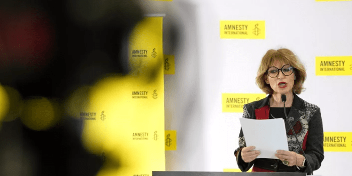 Amnesty International Rossiya hukumatini aybladi