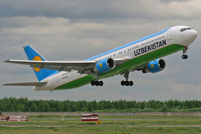 Uzbekistan Airways vaqtincha Iroq va Eron havo hududini aylanib o‘tadi