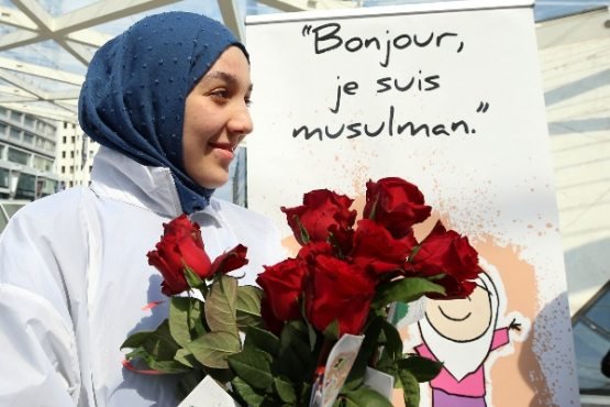 Evropada aksiya: “Salom, men musulmonman!”